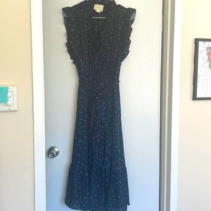 Kate Spade Blue Floral Prairie Dress